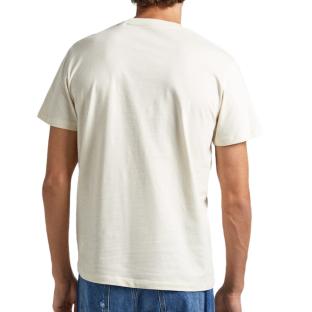 T-shirt Écru Homme Pepe jeans Keegan vue 2