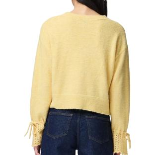 Gilet Jaune Femme Pieces Milla vue 0