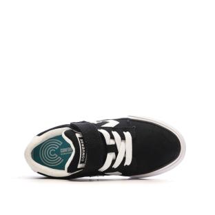 Baskets Noires Garçon Converse Belmont vue 4