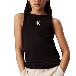 Débardeur Noir Fille Calvin Klein Jeans IG0IG02435 pas cher