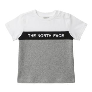 Camiseta blanca/gris para niño pequeño de The North Face Color ver 0