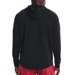 Sweat Noir Homme Under Armour Terry vue 2