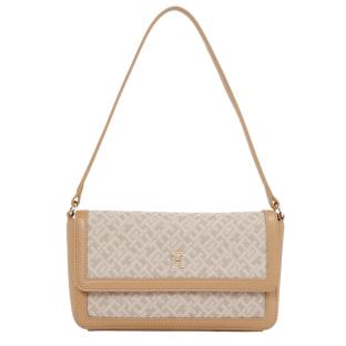 Sac à Bandoulière Beige/Camel Femme Tommy Hilfiger Crossove pas cher
