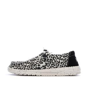 Chaussures Noir/Blanc Femme Hey Dude Blackgrey vue 0