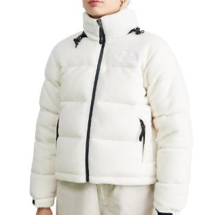 Doudoune Blanche Femme The North Face Polar Nuptse vue 0
