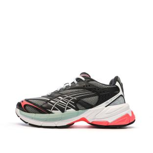 Baskets Noires/Blanc/Rouge Homme Puma Velophasis pas cher