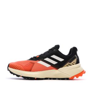 Chaussures de Running Orange/Noire Homme Adidas Terrex Soulstride vue 0