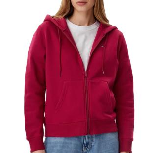 Sweat Zippée Rose Femme Tommy Hilfiger Flag T-black pas cher
