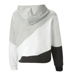 Sweat Gris Enfant Puma Clrblk vue 2