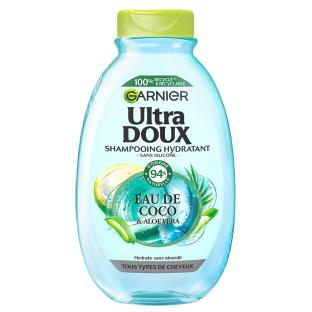 Shampoing Hydratant GARNIER Eau De Coco Ultra doux 300ml pas cher