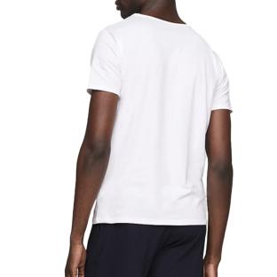Lot de 3 T-Shirts Blanc Homme Tommy Hilfiger Stretch vue 0