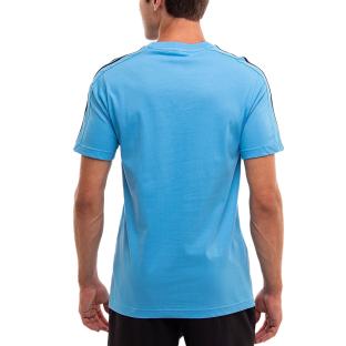 T-shirt Bleu Homme Adidas M 3s Sj T vue 0
