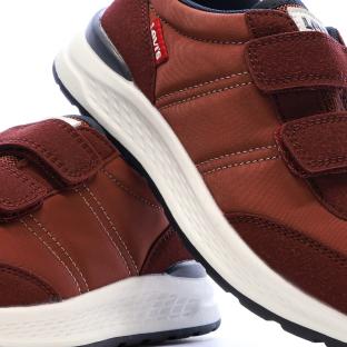 Baskets Bordeaux Garçon Levi's Logan vue 0