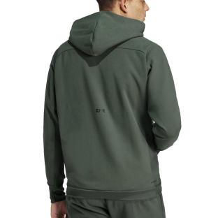 Sweat Zippé Kaki Homme Adidas IR5240 vue 2