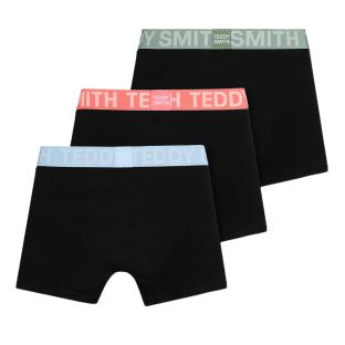 Lot de 3 Boxers Noirs Homme Teddy Smith 1TS/52/11 vue 2