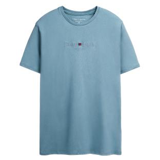 T-shirt Bleu Homme Teddy Smith 11017024D0 pas cher