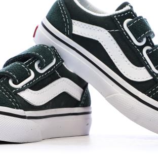 Baskets Vert Foncé Enfant Vans Old Skool Glow Summer Nights vue 7