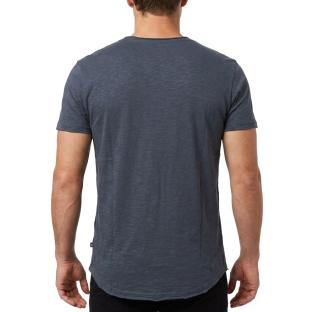 T-shirt Bleu Marine Homme Paname Brothers TAZIO vue 0