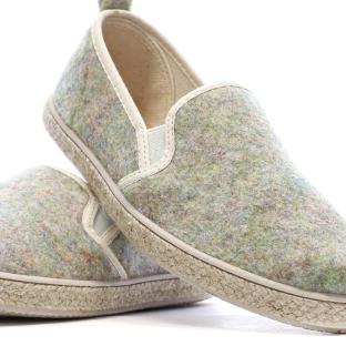 Espadrilles Vertes/Grises Fille Pare Gabia Andu vue 0