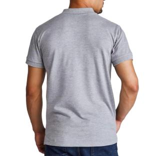 Polo Gris Homme Airness Predator vue 0