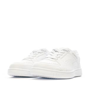 Baskets Blanches Garçon Puma Reb Joy vue 6