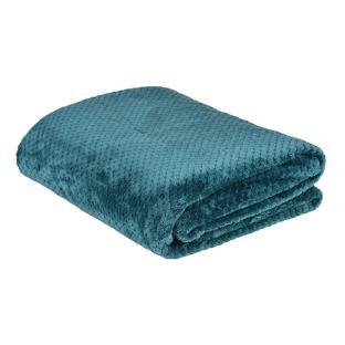 Plaid XL Bleu Today 150x200 vue 0