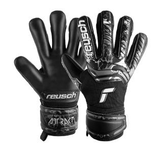 Gants de Gardien Gris/Noir Enfant Reusch Attrakt Infinity pas cher