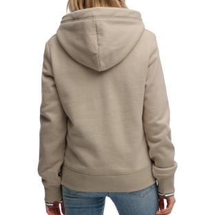 Beiges Superdry Essential Logo-Sweatshirt für Damen Ansicht 0