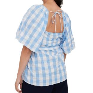 T-Shirt de Grossesse Bleu/Blanc Femme Vero Moda Maternity 20017546 vue 0