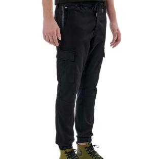 Cargohose Schwarz Männlich Kaporal Malki Ansicht 0