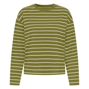 T-Shirt Manches Longues Vert Femme Only Happy vue 0