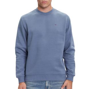 Sweat Bleu Violet Homme Tommy Hilfiger Reg Flag Crew pas cher