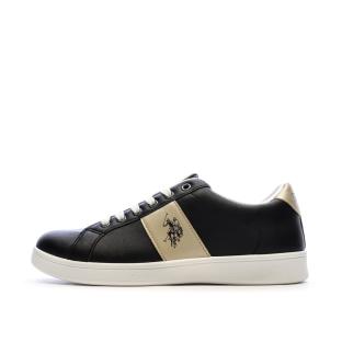 Baskets Noires/Dorés Femme US Polo ASSN For Everyday vue 0