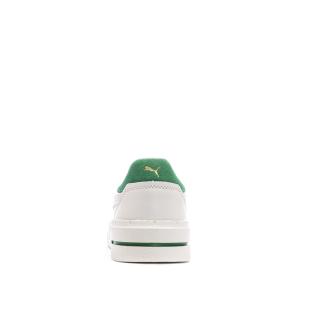 Baskets Blanches/Vertes Femme Puma Cali Court vue 0
