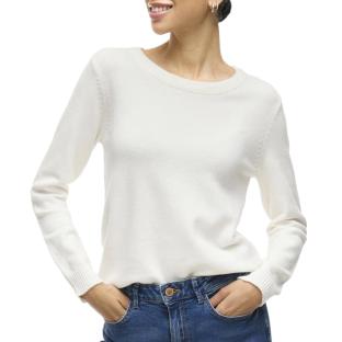 Pull Blanc Femme Vila Viril pas cher