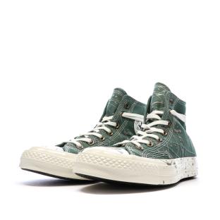 Baskets Vertes Homme Converse Chuck 70 vue 6