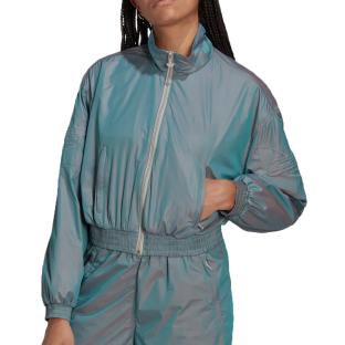 Veste zippé Irisé Femme Adidas Track pas cher