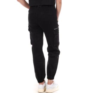 Pantalon Cargo Noir Femme Monday Premium PSA3669 vue 2