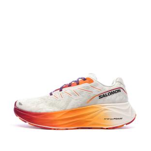 Chaussures de Running Blanc/Orange Homme Salomon Aero Glide 2 pas cher