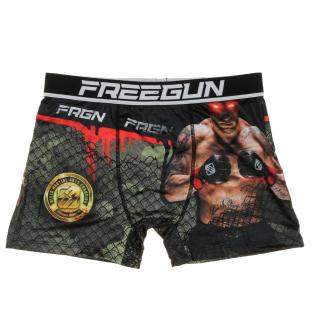 Boxer Noir Homme Freegun MMA pas cher
