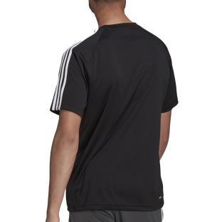 T-shirt Noir Homme Adidas Sereno vue 2