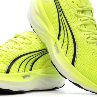 Chaussures de Running Jaune Fluo Homme Puma Foreverrun Nitro 2 vue 0