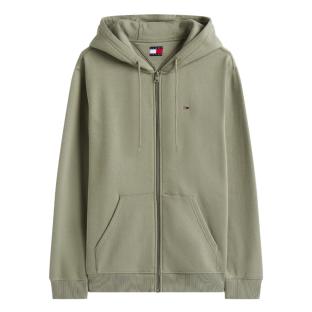 Sweat Zippé Vert Homme Tommy Hilfiger DM0DM2 vue 3