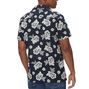 Chemise Marine à Motifs Homme Tommy Hilfiger Aop vue 2