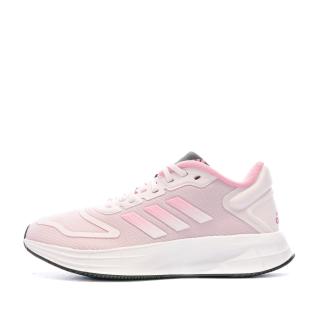 Chaussures de Running Rose Femme Adidas Duramo 10 pas cher