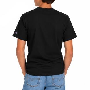 T-Shirt Noir Garçon Champion Signature vue 0