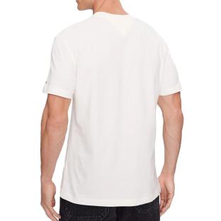 T-shirt Blanc Homme Tommy Hilfiger Gold vue 2