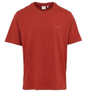 Camiseta roja para hombre Pepe Jeans Contrast Connor ver 0