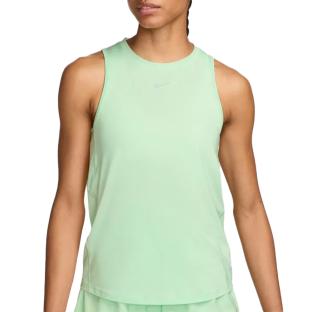 Débardeur Vert Femme Nike One Classic pas cher
