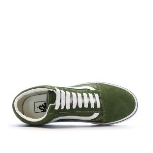 Baskets Vertes Homme Vans Old Skool vue 4